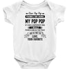Dear Pop Pop, Love, Your Favorite Baby Onesie