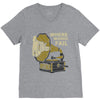 where words fail music speaks V-Neck Tee