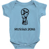 russia 2018 Baby Bodysuit