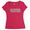 tv t shirt inspired by true blood   merlottes Women's Triblend Scoop T-shirt