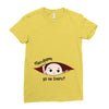 Disculpame Ya Es Enero? Ladies Fitted T-Shirt