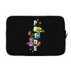Pride Floral LGBT Colors Laptop sleeve