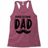 awsome dad Racerback Tank