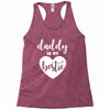 Daddy is My Bestie Racerback Tank