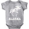 Alaska Deer Rudolph Baby Onesie