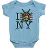 i (turtle) ny Baby Bodysuit