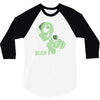 alien believe space sci fi ufo nerd 3/4 Sleeve Shirt