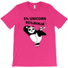 5 Percent Unicorn 95 Percent Ninja T-Shirt