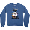 who loves miniatur schnauzer Crewneck Sweatshirt