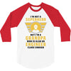I'm Not a Superhero but I'm a Grandpa Who is Also an Engineer 3/4 Sleeve Shirt