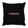 feminist Throw Pillow