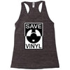 save the vinyl Racerback Tank