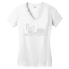 who does that Women's V-Neck T-Shirt