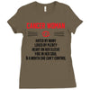 Cancer Woman Ladies Fitted T-Shirt