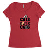 cats cats cats Women's Triblend Scoop T-shirt