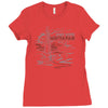 scenic mustafar Ladies Fitted T-Shirt