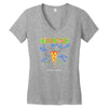 pizza quest Women's V-Neck T-Shirt