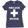 orgasm donor american pie reunion stifler funny Ladies Fitted T-Shirt