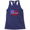 american flag we the people Racerback Tank