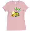 summer beach Ladies Fitted T-Shirt