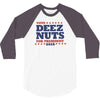 vote deez nuts 3/4 Sleeve Shirt