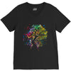 rainbow root V-Neck Tee