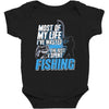 most of my life Baby Bodysuit