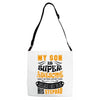 My Son Is Super Awesome His Stepdad Adjustable Strap Totes