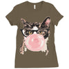 cat Ladies Fitted T-Shirt