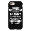 Super Cool Granny Of A Freaking Awesome Granddaughter iPhone 8