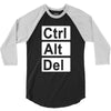 control alt delete 3/4 Sleeve Shirt