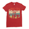 surf for life Ladies Fitted T-Shirt