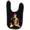 the joker ronald mcdonald Baby Bibs