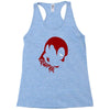 deadpool face Racerback Tank