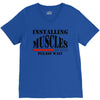 installing muscles V-Neck Tee