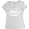 geek inside Women's Triblend Scoop T-shirt
