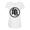 Goku Logo T-Shirt Maternity Scoop Neck T-shirt