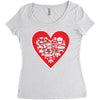 LOVE GAMES Women's Triblend Scoop T-shirt