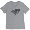 SIMPLE TEXT V-Neck Tee