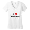 i love summer Women's V-Neck T-Shirt