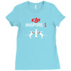 inspire one Ladies Fitted T-Shirt
