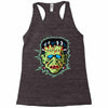 vintage frankenstein mask Racerback Tank