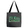 I Kill Cancer, I Kill Cancer T Shirt Tote Bags
