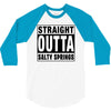 straight outta salty springs 3/4 Sleeve Shirt