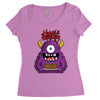 happy birthday monster Women's Triblend Scoop T-shirt