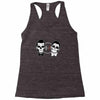 SKULL ON TWO FACE Racerback Tank