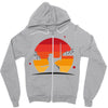 Samurai Sunset Zipper Hoodie