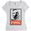 fool b.a. baracus Women's Triblend Scoop T-shirt