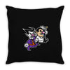 paper gotham 2 Throw Pillow