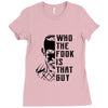 Who the Fook Is That Guy, McGregor VS Alvarez Ladies Fitted T-Shirt